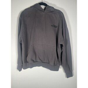 7 Days Active Vintage gray heavyweight hoodie logo streetwear XS oversized